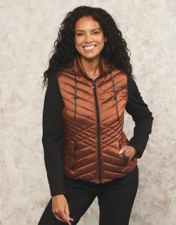 Christine Laure Doudounes|Casual*Veste matelassée cuivrée