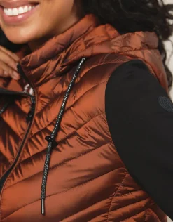 Christine Laure Doudounes|Casual*Veste matelassée cuivrée