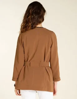 Christine Laure Casual|Vestes*Veste saharienne camel