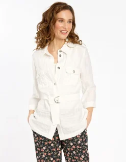 Christine Laure Casual|Vestes*Veste saharienne écrue