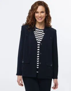 Christine Laure Casual|Vestes*Veste saharienne marine