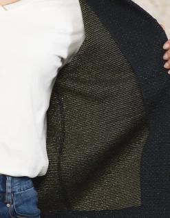 Christine Laure Casual|Vestes*Veste souple bleu