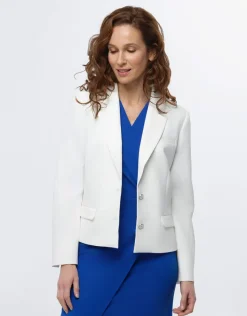 Christine Laure Habillées|Vestes*Veste tailleur chic écru