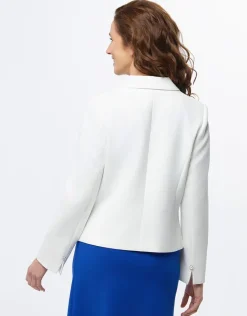 Christine Laure Habillées|Vestes*Veste tailleur chic écru