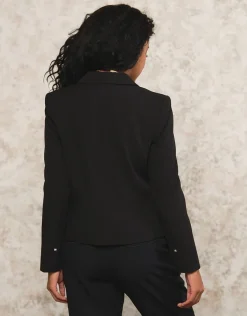 Christine Laure Vestes|Habillées*Veste tailleur court noir