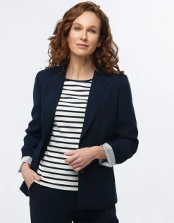 Christine Laure Habillées|Vestes*Veste tailleur crêpe