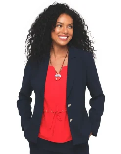 Christine Laure Habillées|Vestes*Veste tailleur marine