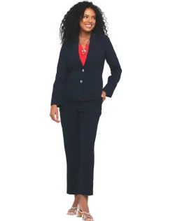 Christine Laure Habillées|Vestes*Veste tailleur marine