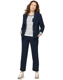 Christine Laure Habillées|Vestes*Veste tailleur marine